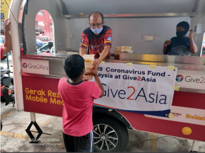 Brahim's Gerak Rezeki Mobile Meals Continues in Partnership with FoodAidFoundation and Give2Asia to serve the needy - 1 October 2021