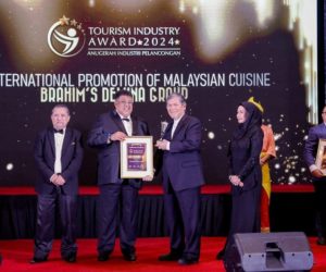 Best International Promotion of Malaysian Cuisine at the Tourism Industry Awards 2024