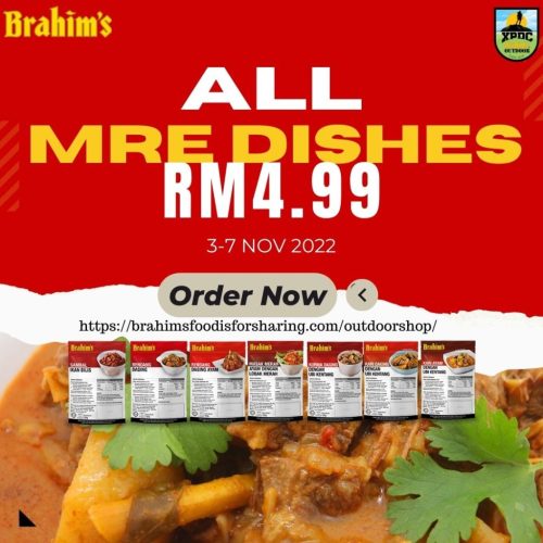 All MRE Dishes RM4.99