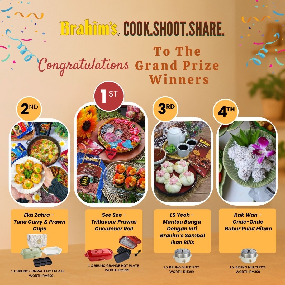 1 grand prize winners announcement
