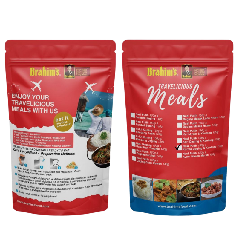 Nasi Putih & Kurma Daging dan Kentang