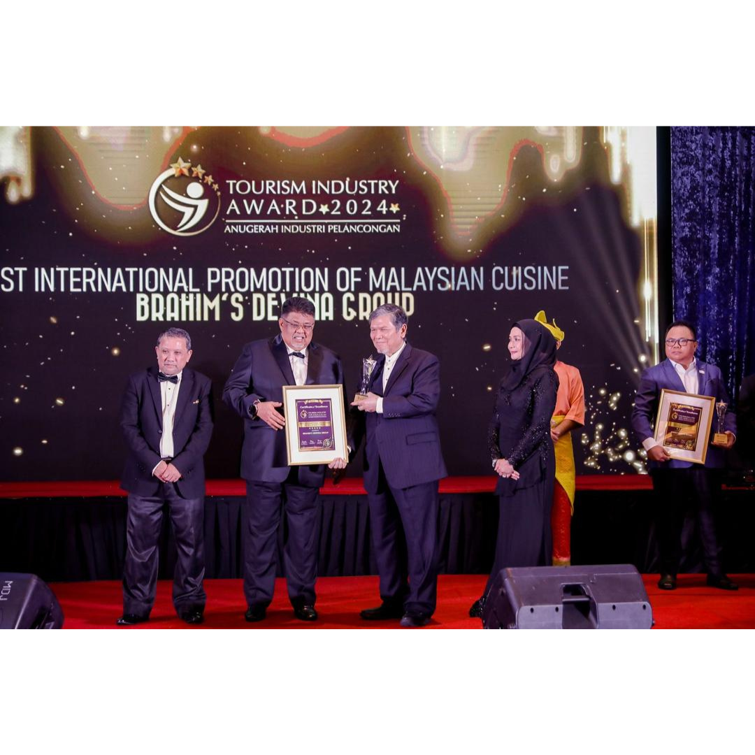 Best International Promotion of Malaysian Cuisine at the Tourism Industry Awards 2024 Best International Promotion of Malaysian Cuisine at the Tourism Industry Awards 2024