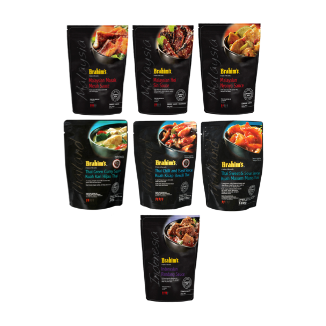 Introduced Brahim’s Simmer Sauces – Black pouch