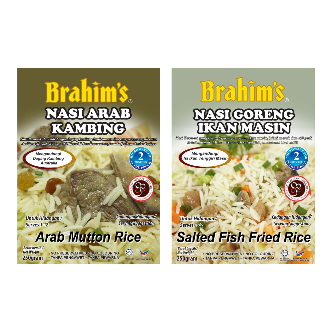 Introduced Nasi Goreng Ikan Masin & Nasi Arab Kambing