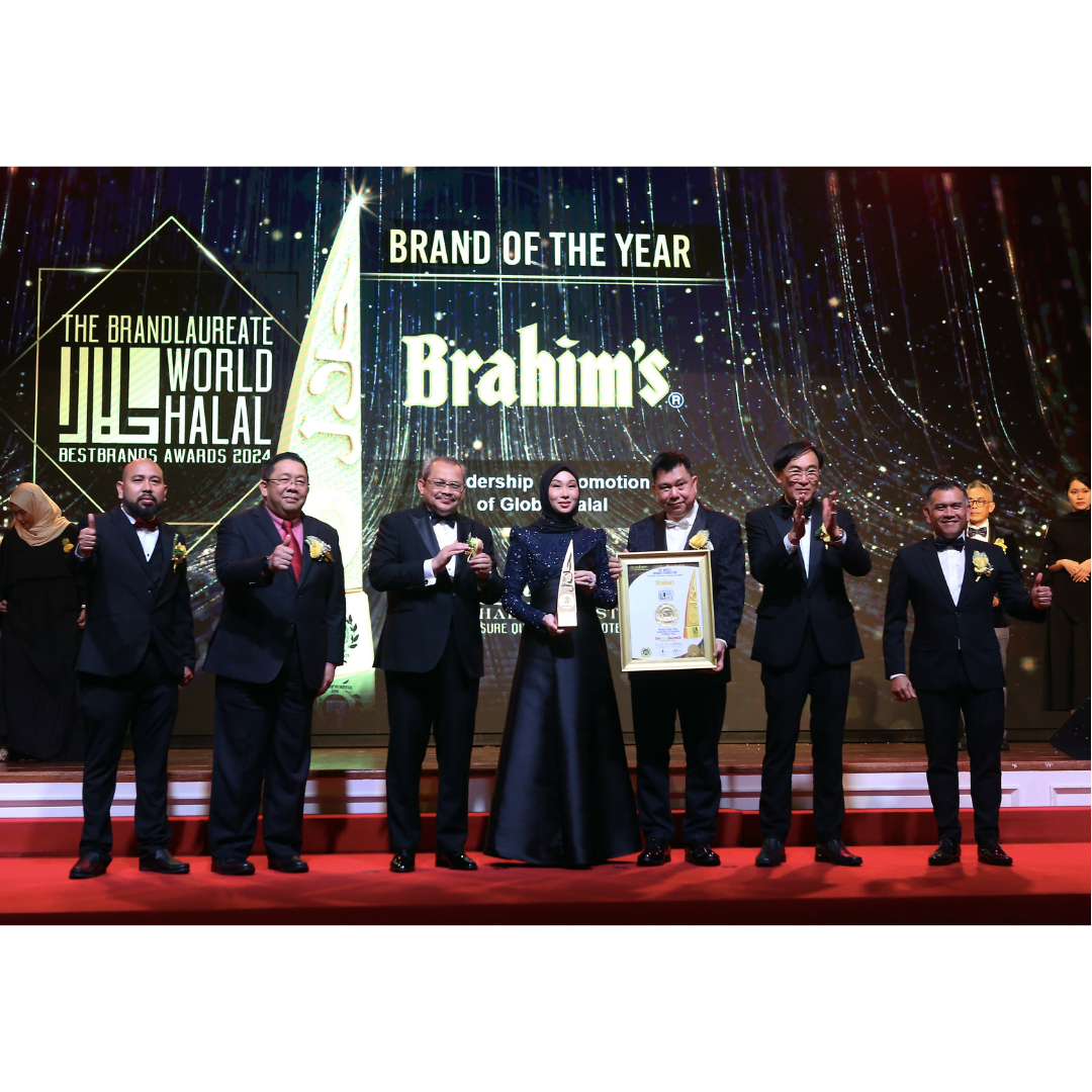 The BrandLaureate World Halal BestBrands Award 2024 - Leadership & Promotion of Global Halal Category The BrandLaureate World Halal BestBrands Award 2024 - Leadership & Promotion of Global Halal Category